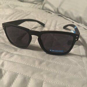 Dot Dash Bootleg Unisex Sunglasses - Black/Black